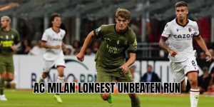 ac milan longest unbeaten run