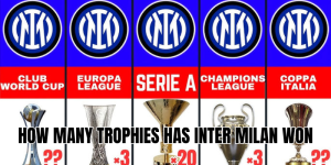 how many trophies has inter milan won