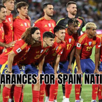 most appearances for spain national team