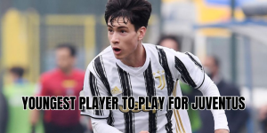 youngest player to play for juventus